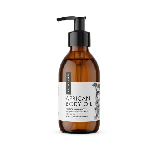 African Body Oil with Helichrysum, Marula & Frankincense - Le Naturel