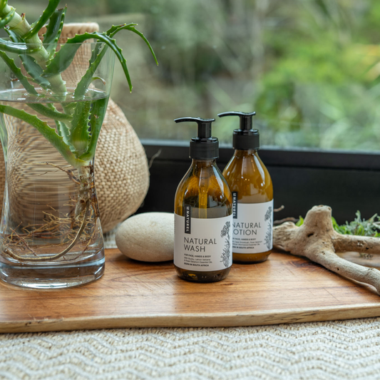 Natural Wash & Lotion Set