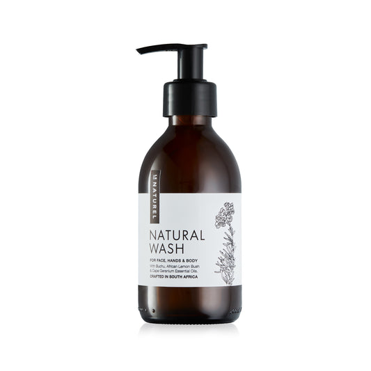 Natural Wash (200ml) - For Hands, Face & Body - Le Naturel