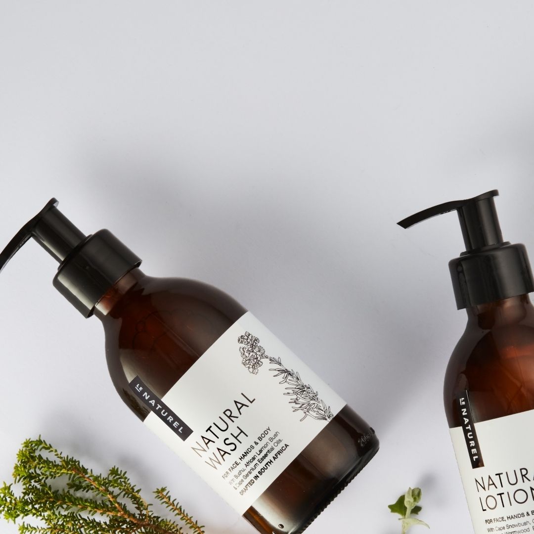 Natural Wash + Natural Lotion