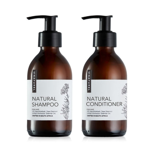 Natural Shampoo + Natural Conditioner - Le Naturel 
