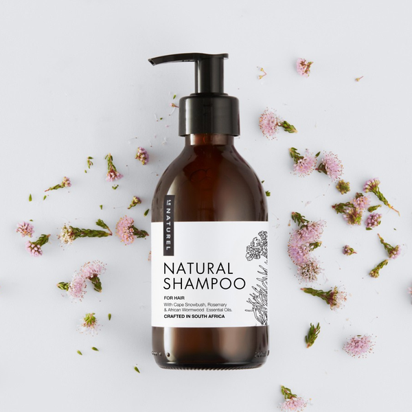 Natural Shampoo with Snowbush, African Wormwood & Rosemary - Le Naturel 