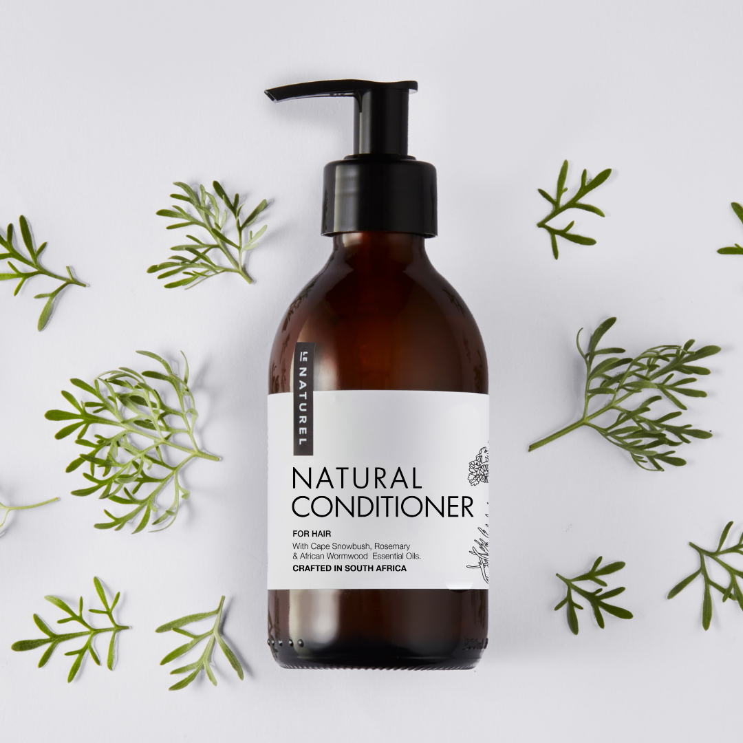 Natural Conditioner with Snowbush, African Wormwood & Rose Geranium - Le Naturel 