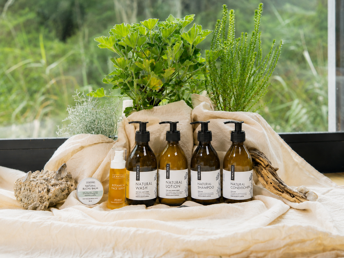 Le Naturel botanical skincare collection