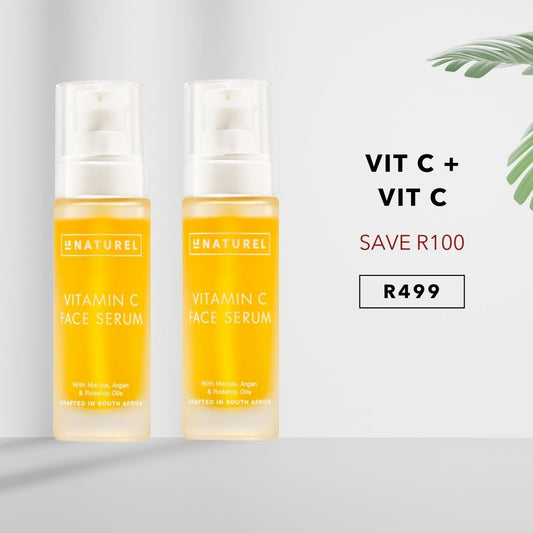 Vitamin C Face Serum (30ml) + Vitamin C Face Serum (30ml) - Le Naturel 