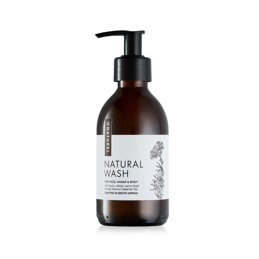 Natural Wash (200ml) - For Hands, Face & Body - Le Naturel 